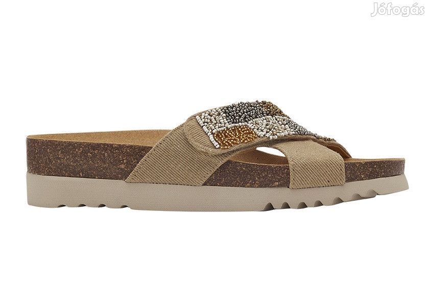 0Ft kiszállítás!  Scholl LASERENA STRAPS HOMOK papucs 35, 36, 38, 40