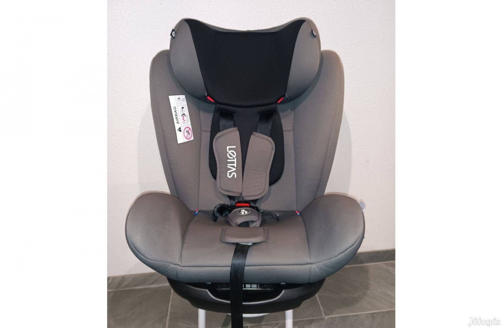 0-18 kg autós gyerekülés Isofix és biztonsági övvel