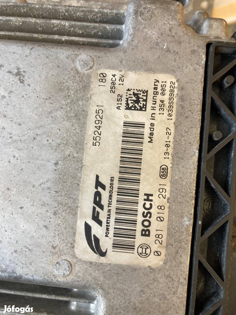 0 281 018 291 Bosch 3000 JTD Fiat Iveco Peugeot Motorvezérlő