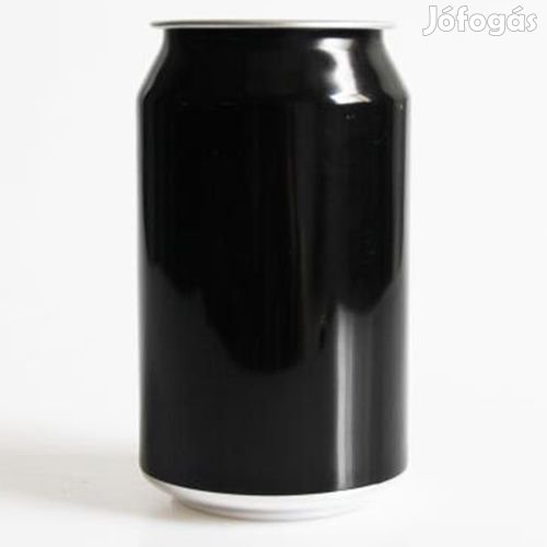 0.33 Literes doboz, tetővel      fekete   (2507)