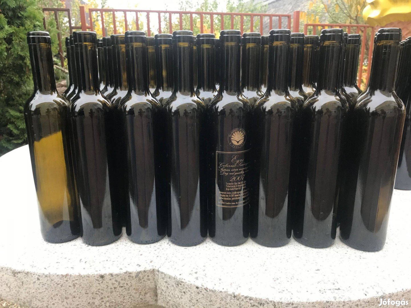 0,5 literes pálinkás üveg palack pálinkásüveg Posta megoldható