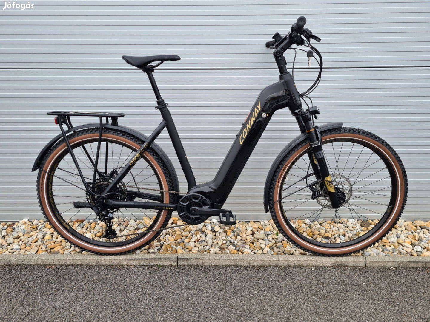 0km Conway női nagy méret ebike bosch 85Nm 625Wh