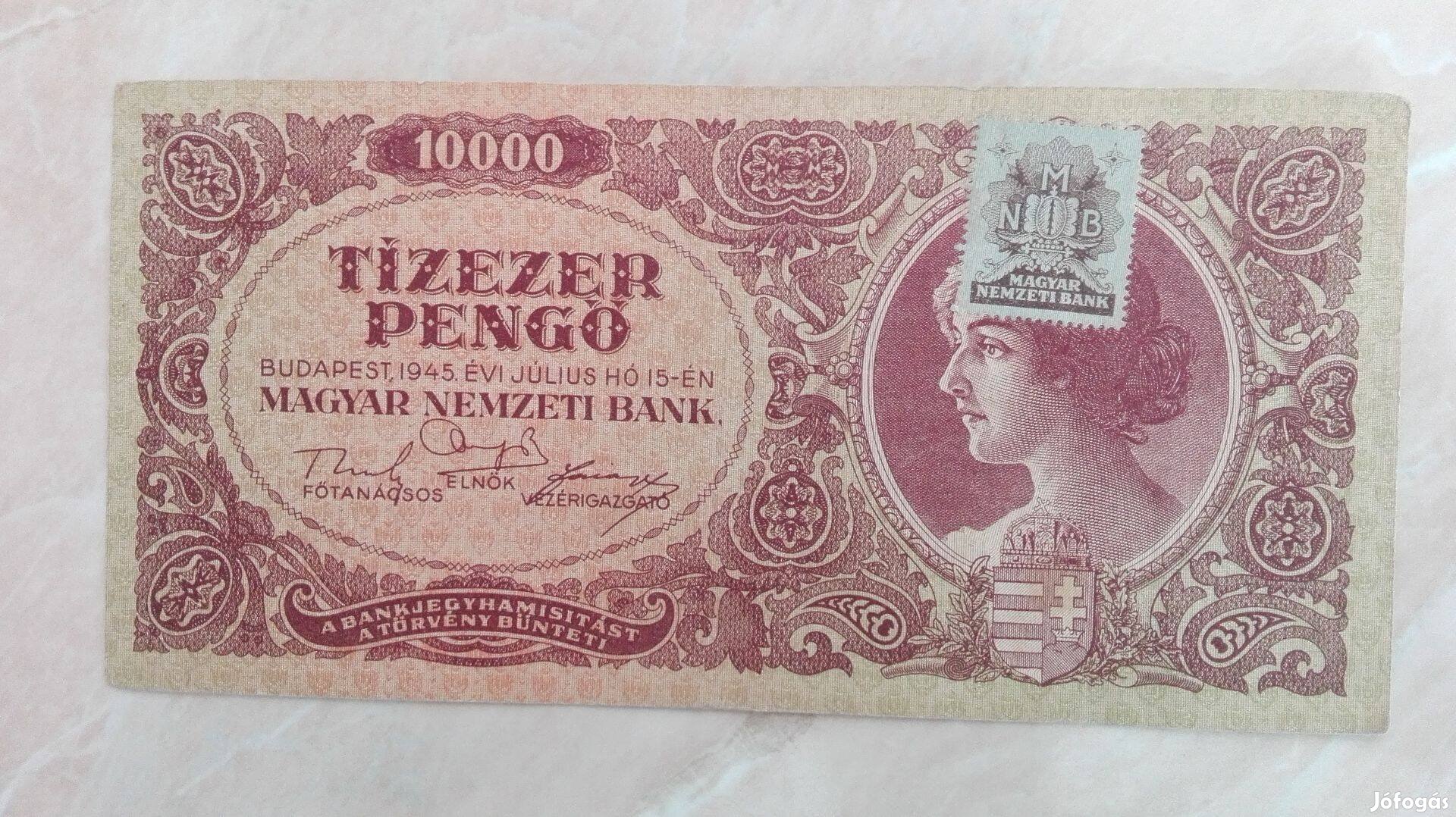 10000 Pengő 1945-ös