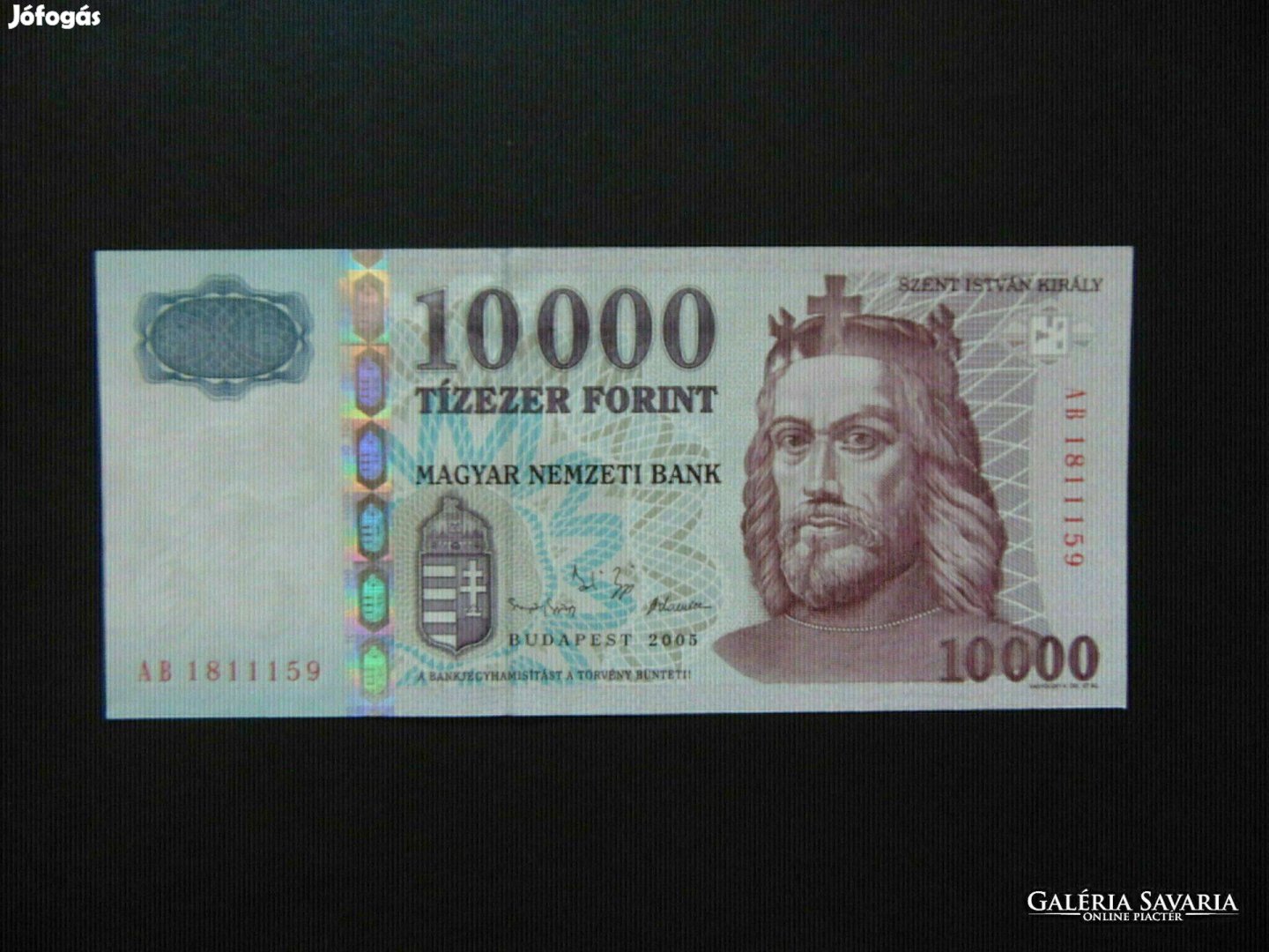 10000 forint 2005 AB Hajtatlan bankjegy !