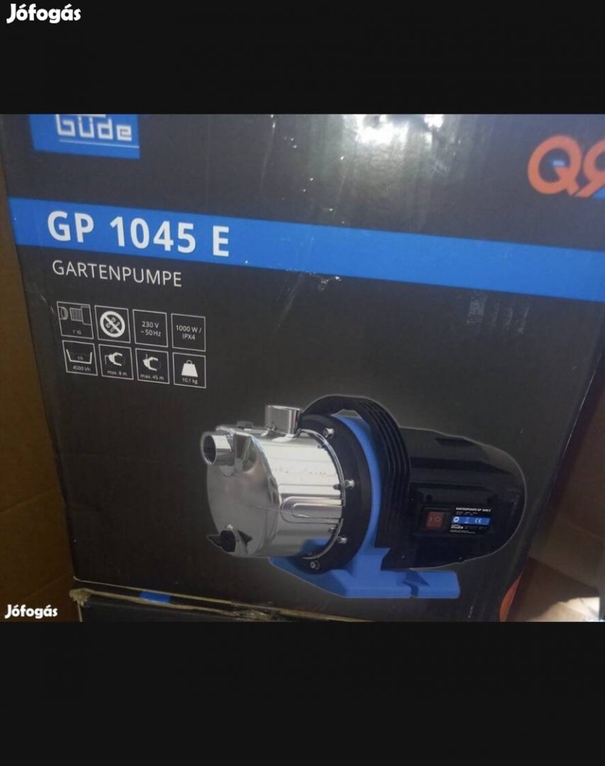 1000W-os Kerti szivattyú Güde GP 1045 E