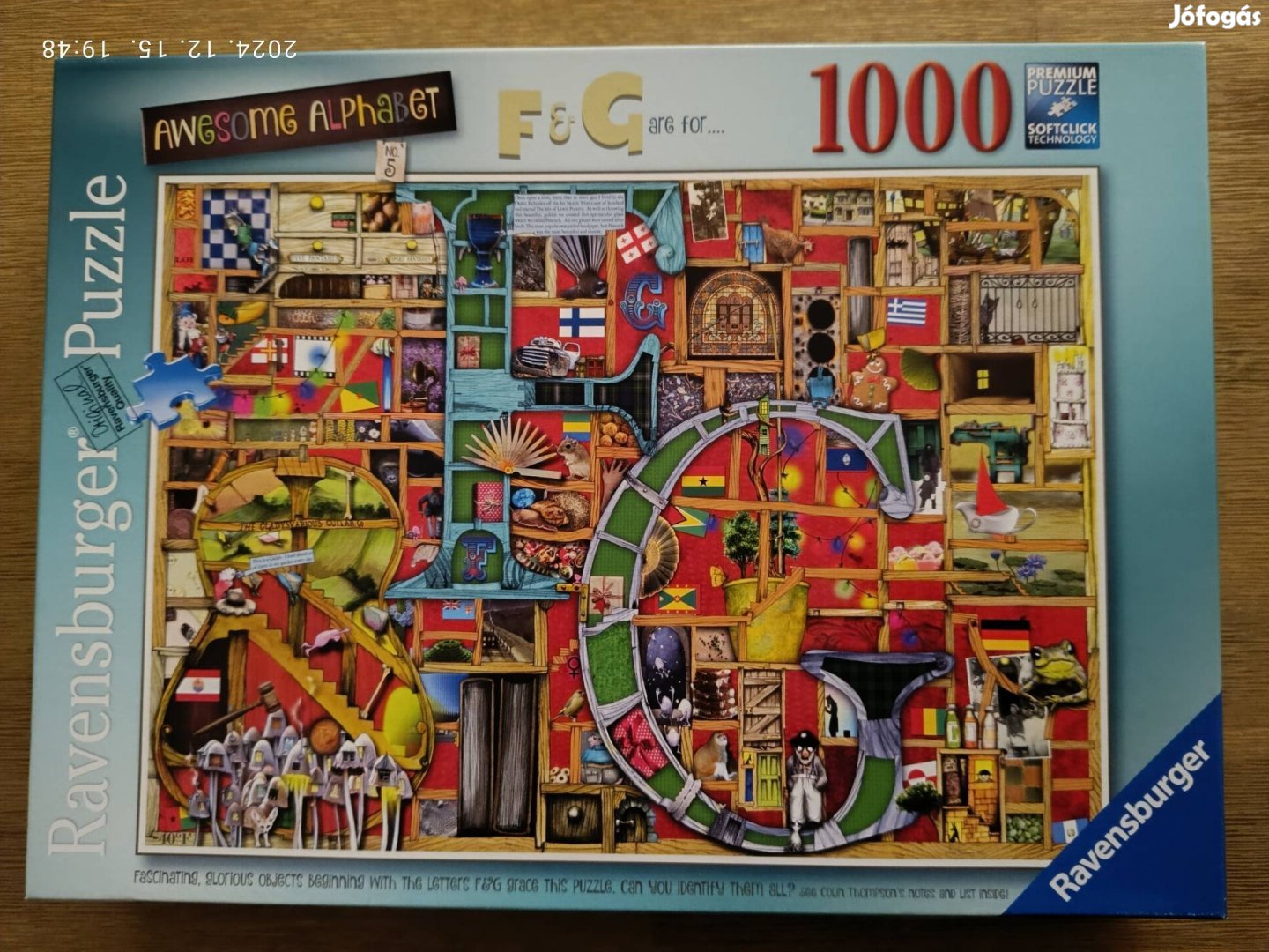 1000 darabos Ravensburger puzzle 