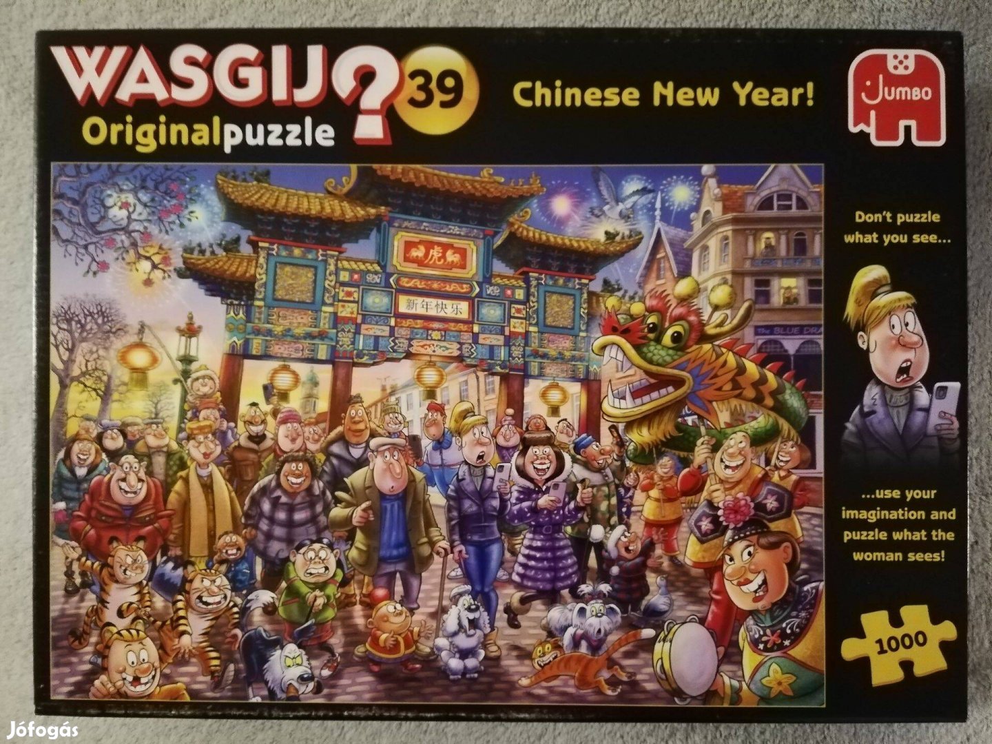 1000 darabos Wasgij Puzzle Csak erős idegzetűeknek!