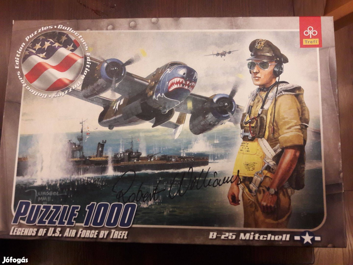 1000 darabos puzzle 2. világháború amerikai repülőgép (2 doboz)