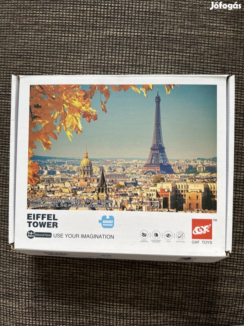1000 darabos puzzle Eiffel-torony 