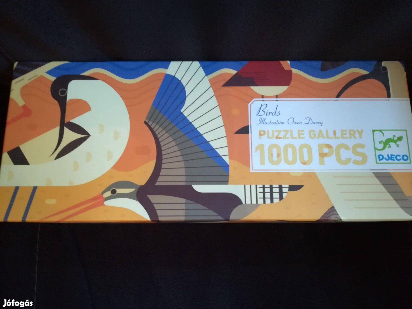 1000 db Djeco Művész Puzzle Birds 97x33 bontatlan 4900 Ft nem postázok