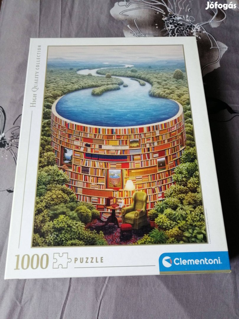 1000 db-os Clementoni puzzle eladó - könyvtár