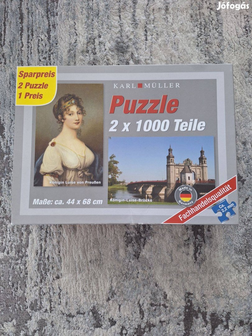 1000 db-os Puzzle, kirakó eladó