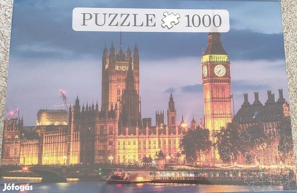 1000 db-os bontatlan puzzle eladó! Ajándéknak is tökéletes