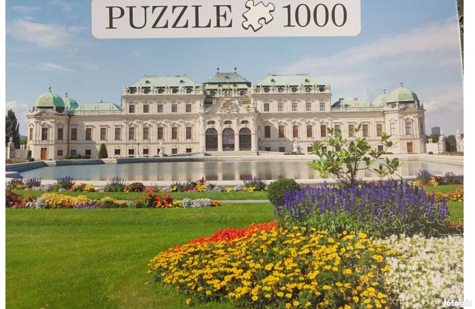 1000 db-os puzzle Belvedere-kastély Bécs