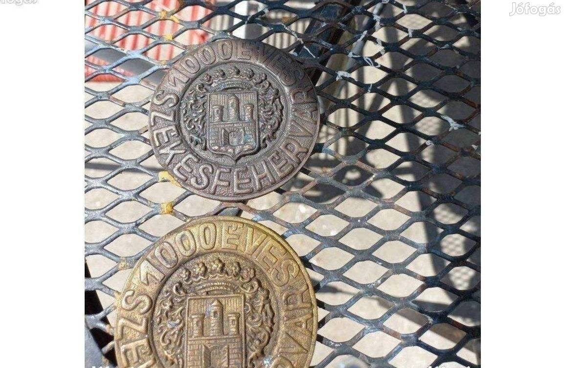 1000 éves Székesfehérvár emlék érmék Eladó