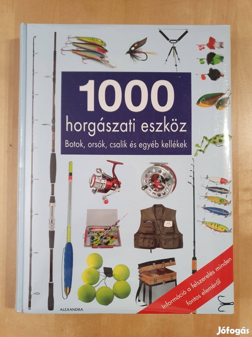 1000 horgászati eszköz - könyv a horgászat szerelmeseinek