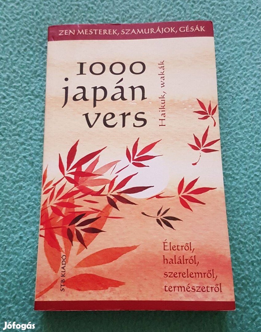 1000 japán vers - Haikuk, wakák könyv