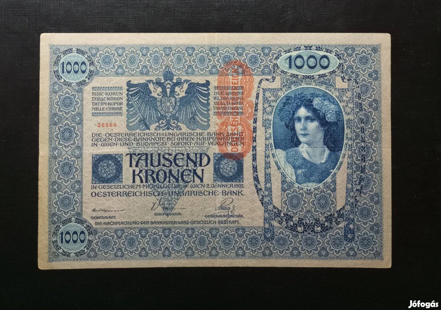 1000 korona 1902