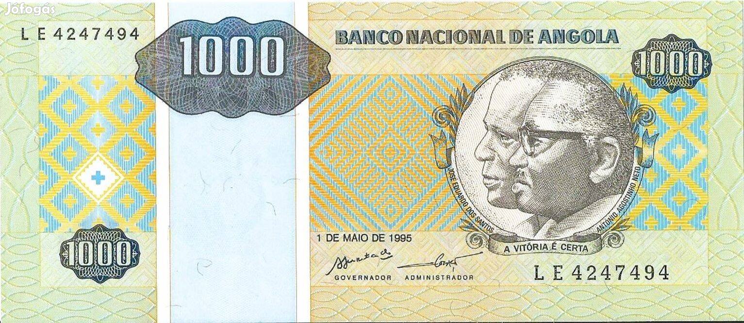 1000 kwanza reajustado Angola 1995 UNC bankjegy