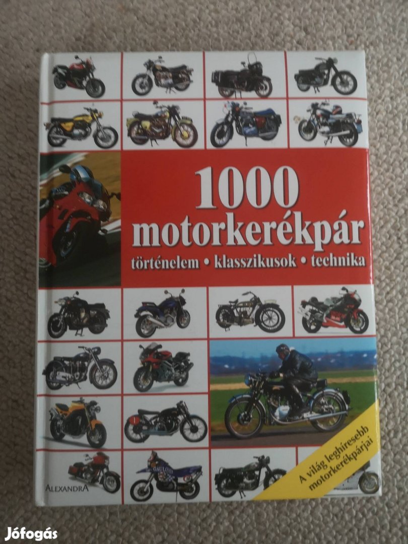 1000 motorkerékpár könyv