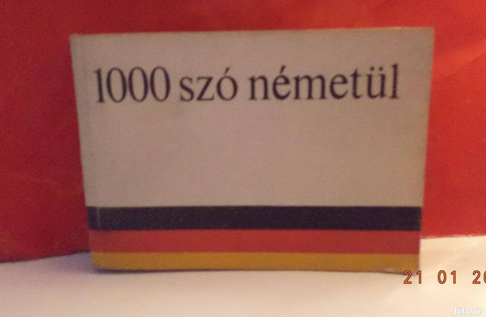 1000 szó németül