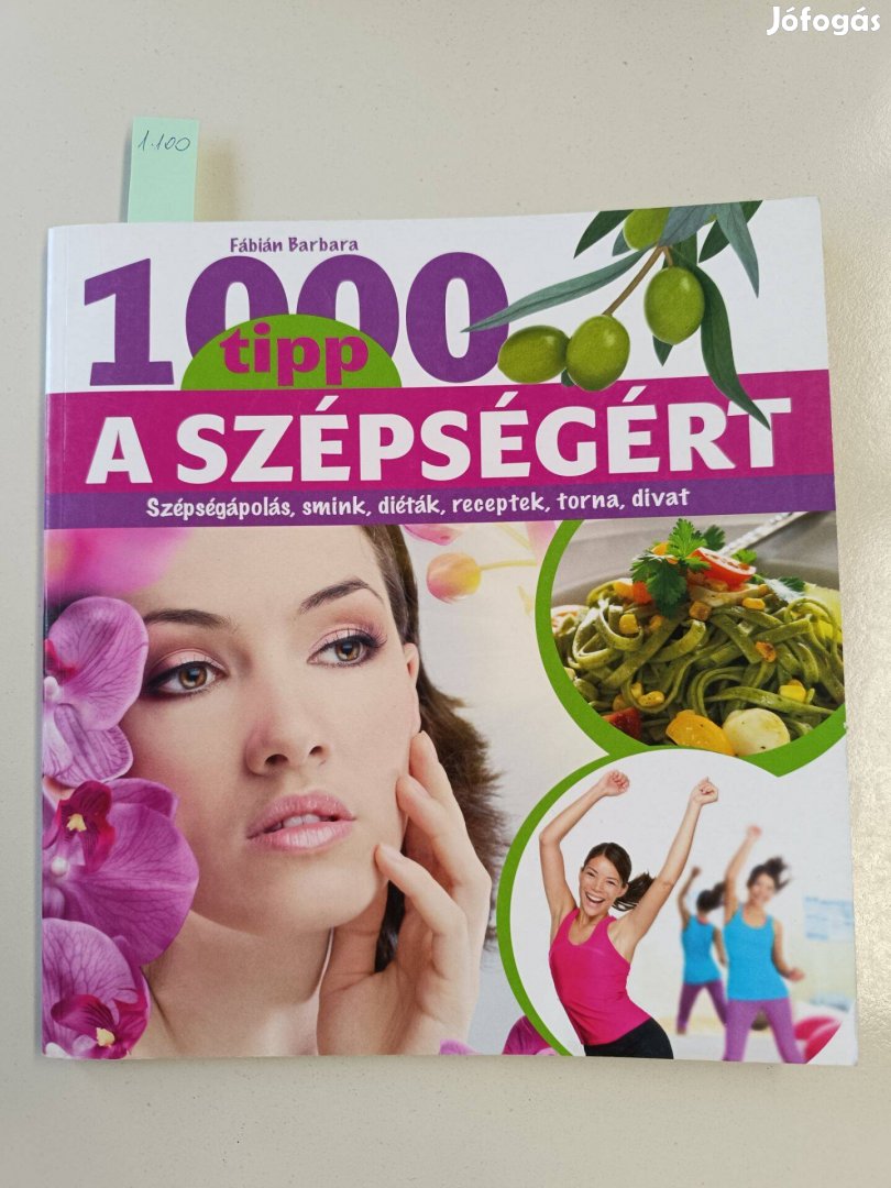 1000 tipp a szépségért című új könyv