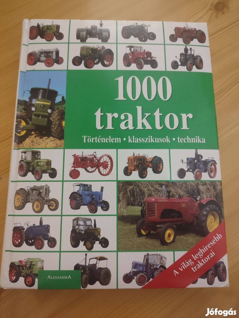 1000 traktor könyv teljesen új!!!