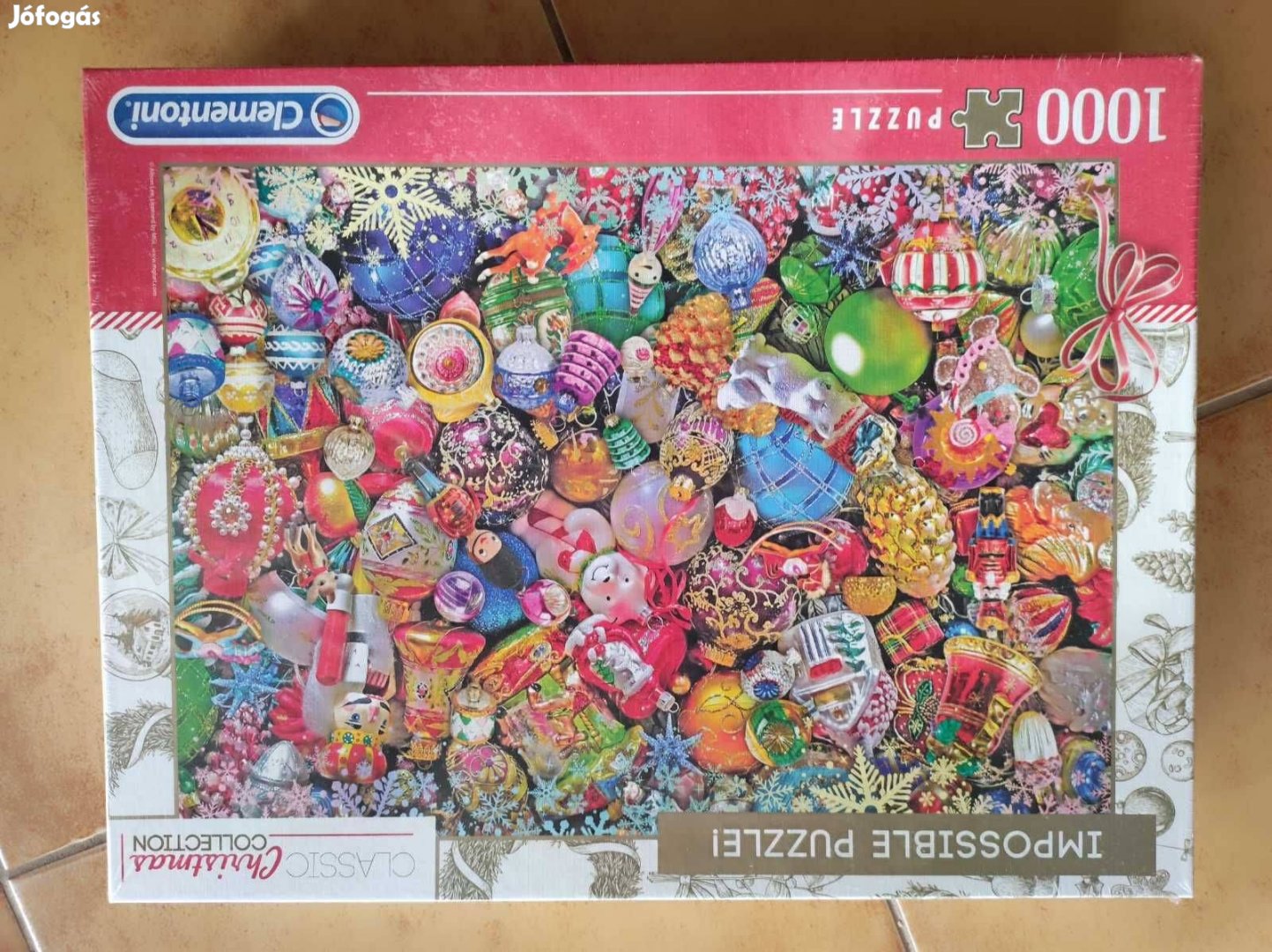 1000db-os Clementoni puzzle, bontatlan