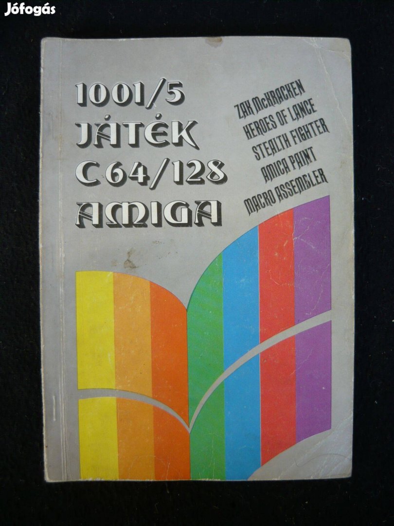 1001/5 játék C64/128 Amiga (könyv)