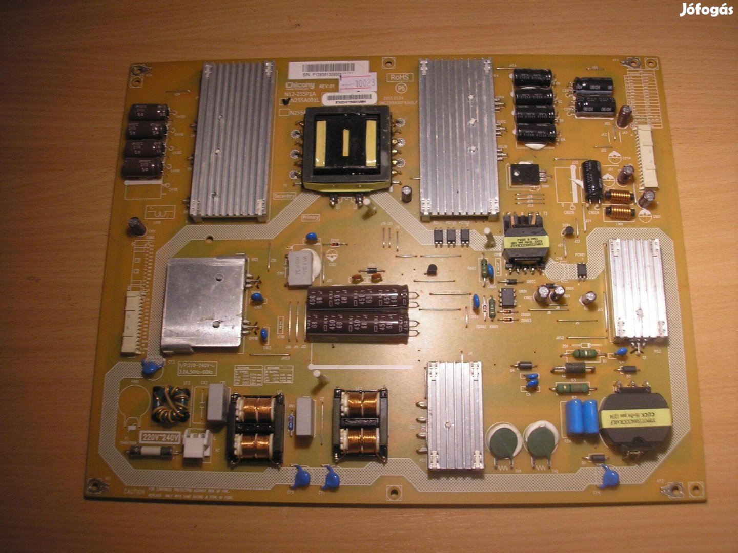 10023 Toshiba 40L7363D_G tápegység N12-255P1A N255A001L