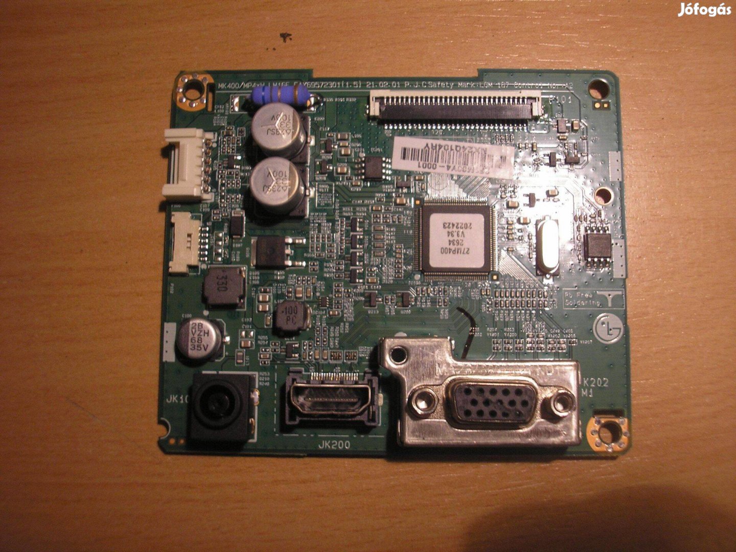 10079 LG 27MP400 monitor mainboard scaler LM16E EAX69572301 (1.5) LGM-