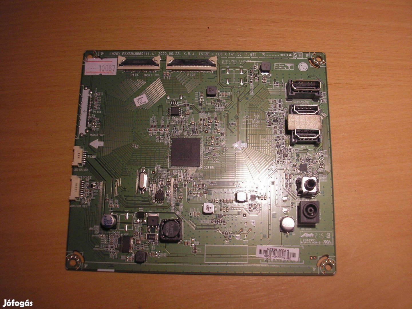 10087 LG 24GN53A-B monitor mainboard scaler EAX69488801 (1.4)