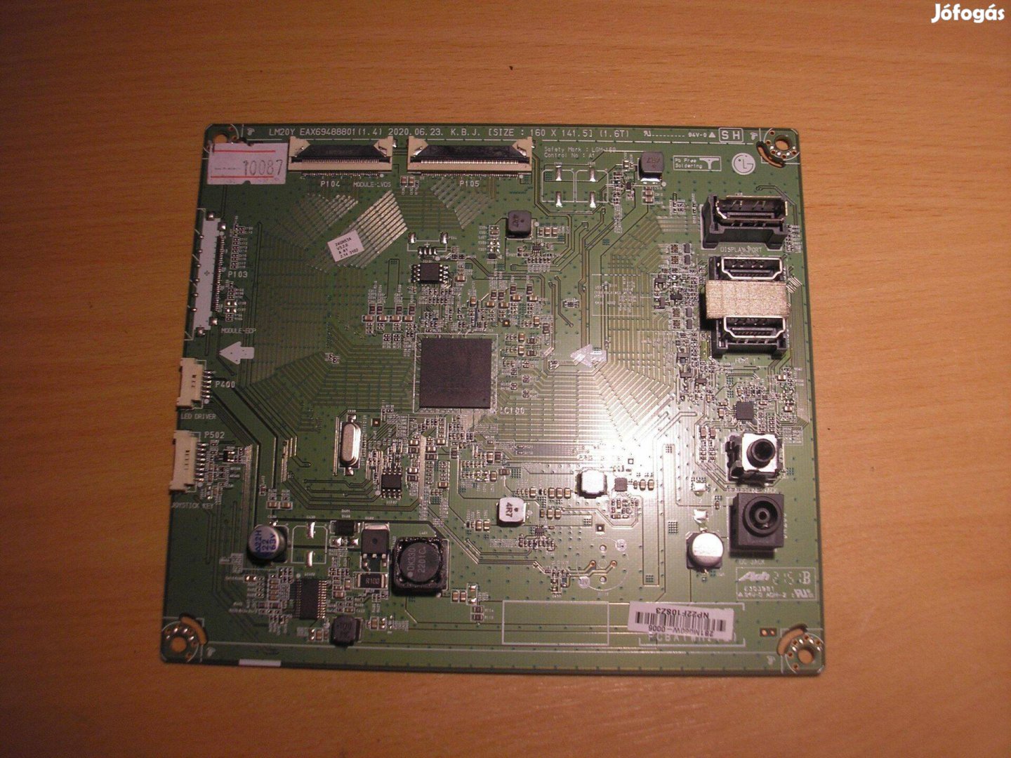 10087 LG 24GN53A-B monitor mainboard scaler EAX69488801 (1.4)