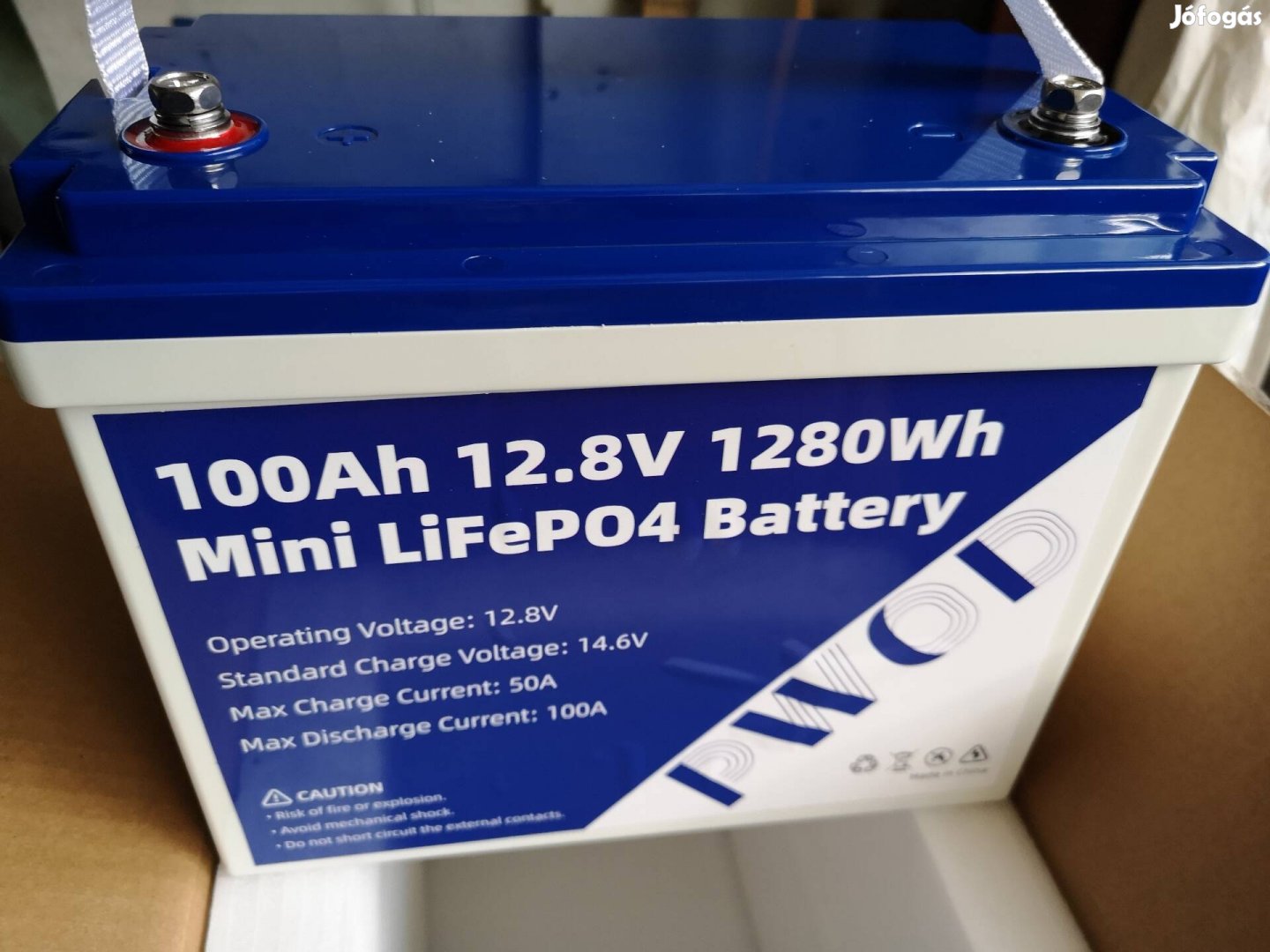 100Ah lifepo4 12V-os akksi eladó! 