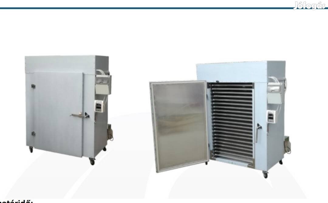 100-150 kg kapacitású szárító, aszalógép