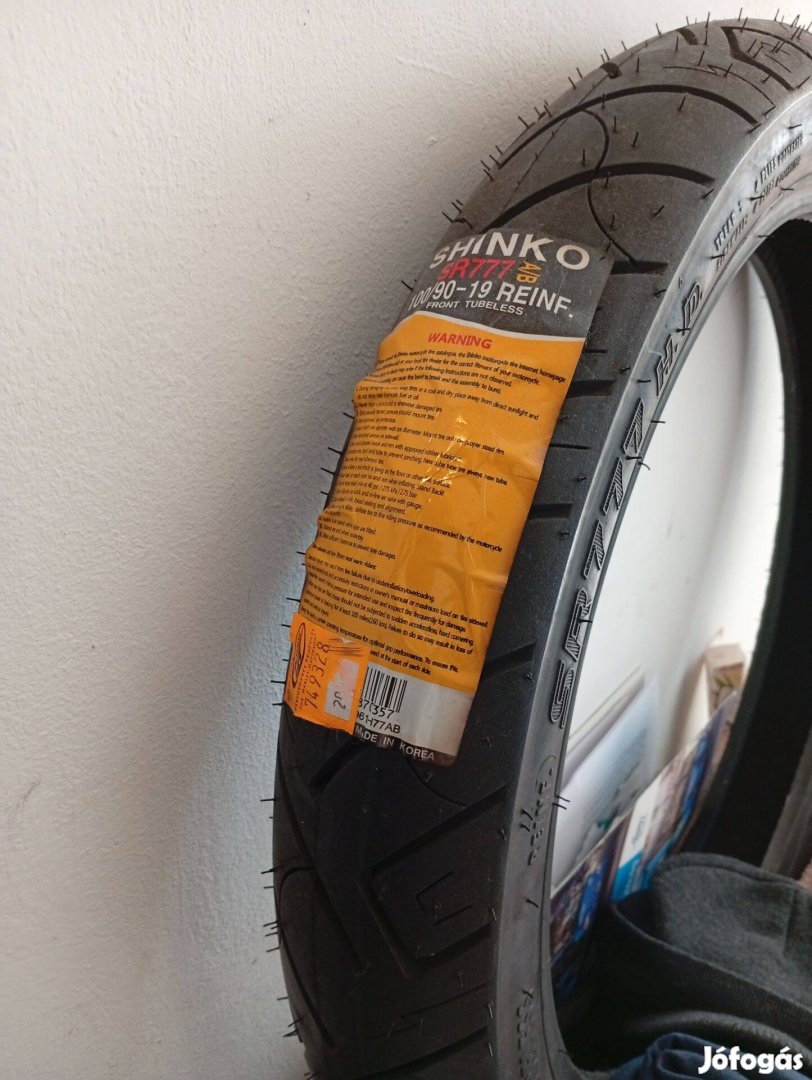 100/90R19 Shinko Harley Davidson chopper gumi