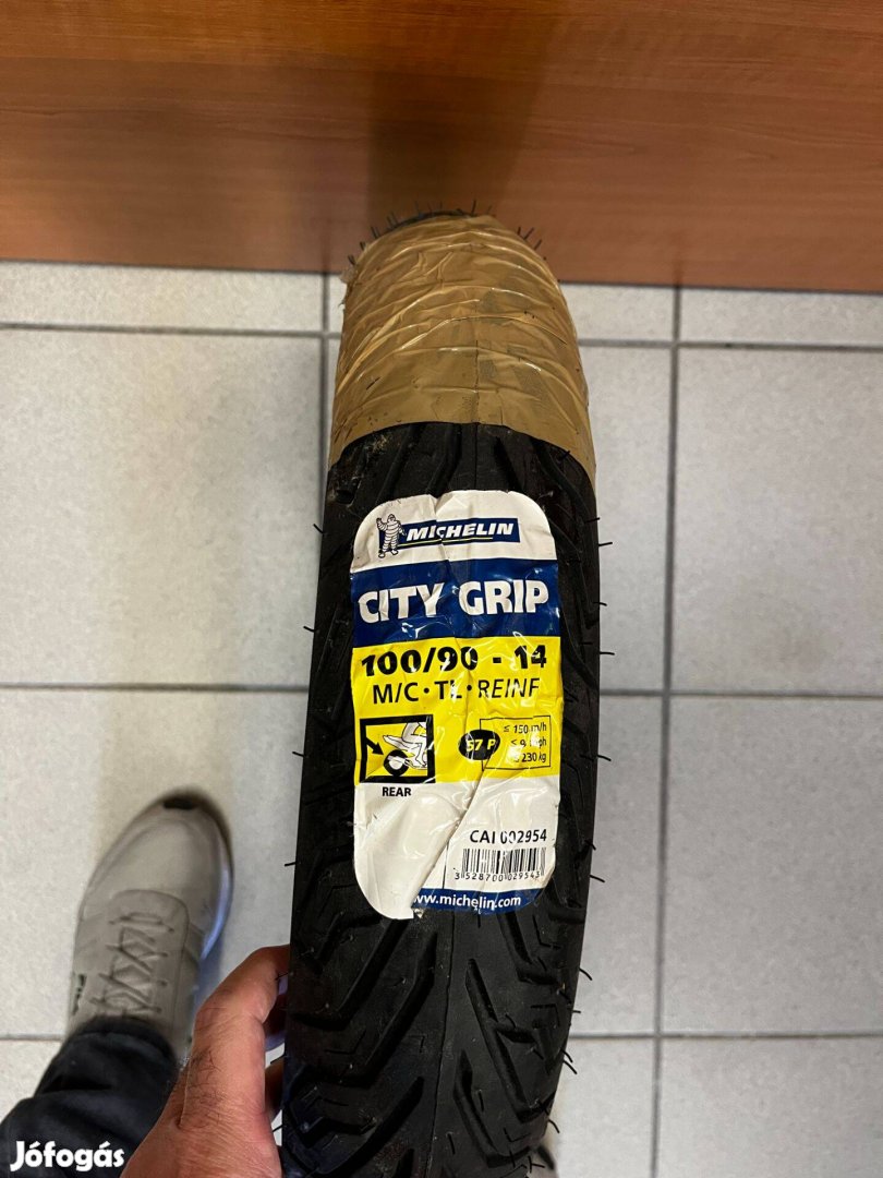 100/90-14 Michelin City Grip Új Gumi