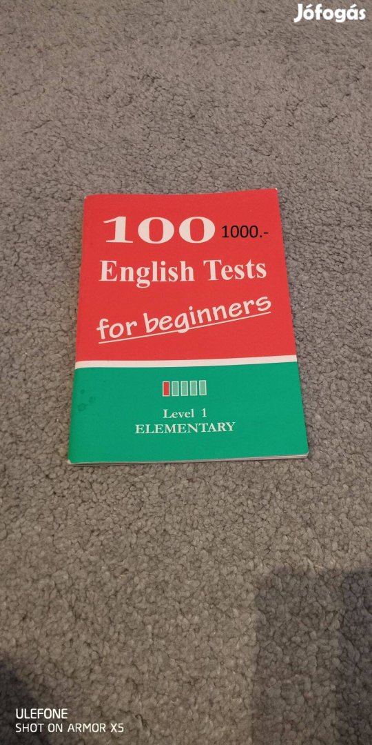 100 English tests for beginners angol nyelvkönyv
