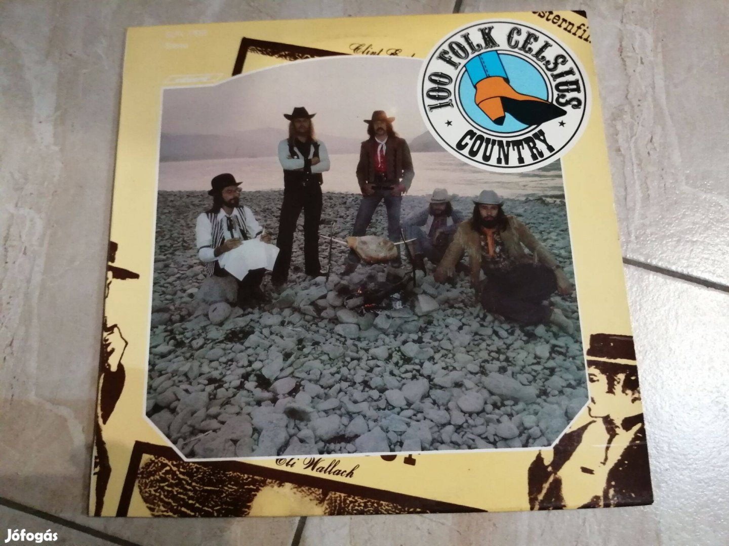 100 Folk Celsius- bakelit lemez kiváló állapotban Ex