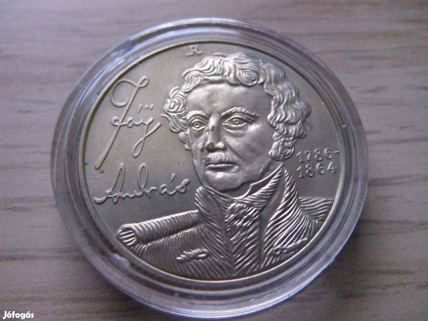 100 Forint 1990 Fáy András zárt kapszulában