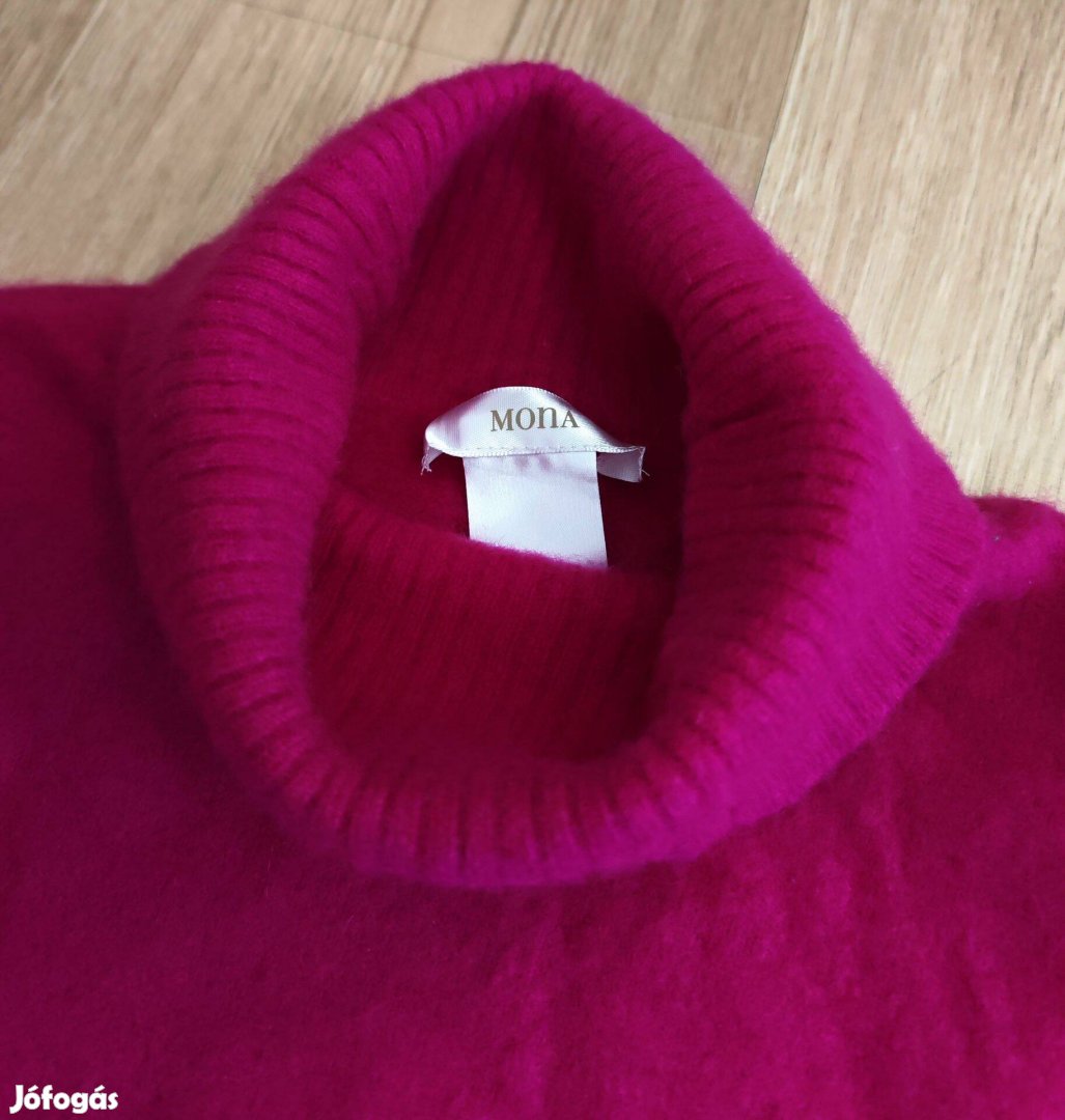 100 kasmír Pink női garbó S