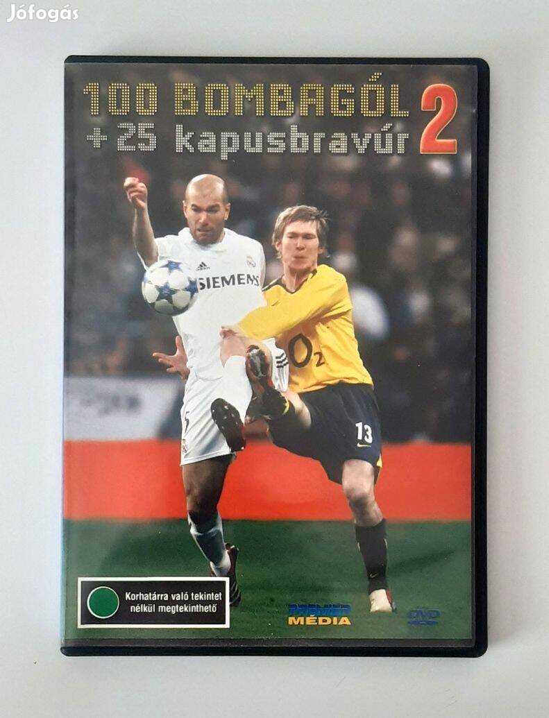 100 bombagól dvd foci sport