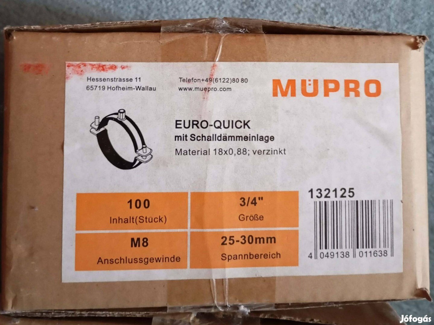 100 db. bontatlan Müpro 34 132125 gumis bilincs eladó!