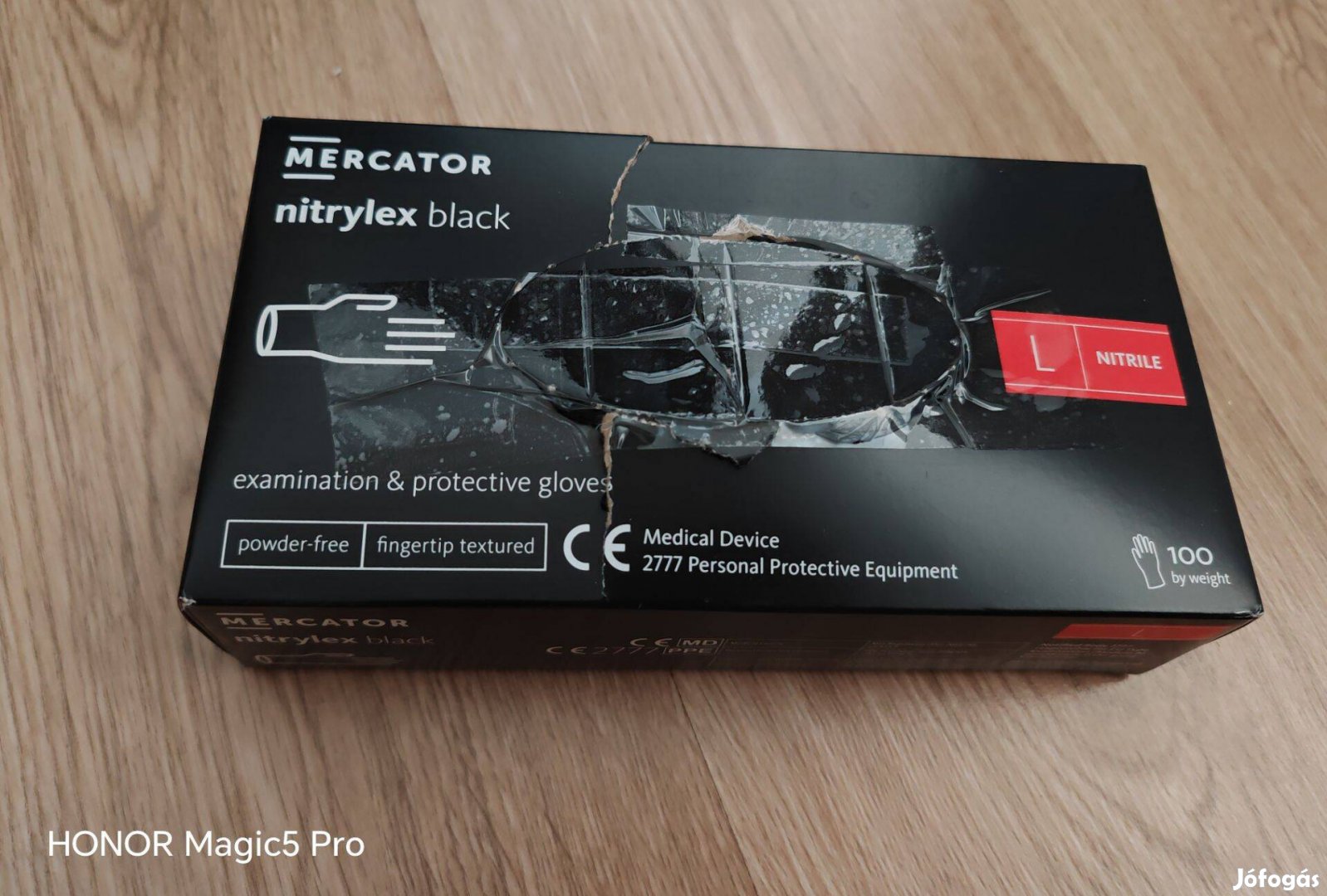 100 db hiánytalan! minőségi gumikesztű L méretben