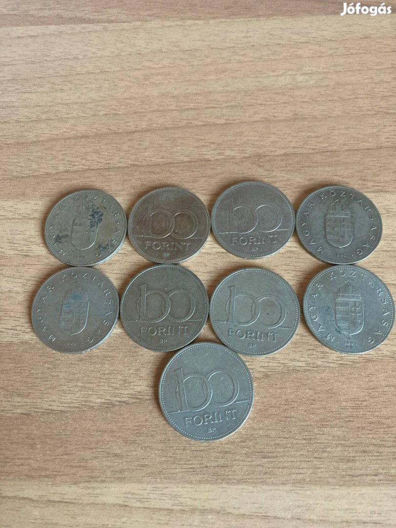 100 forint érme fémpénz (1995)