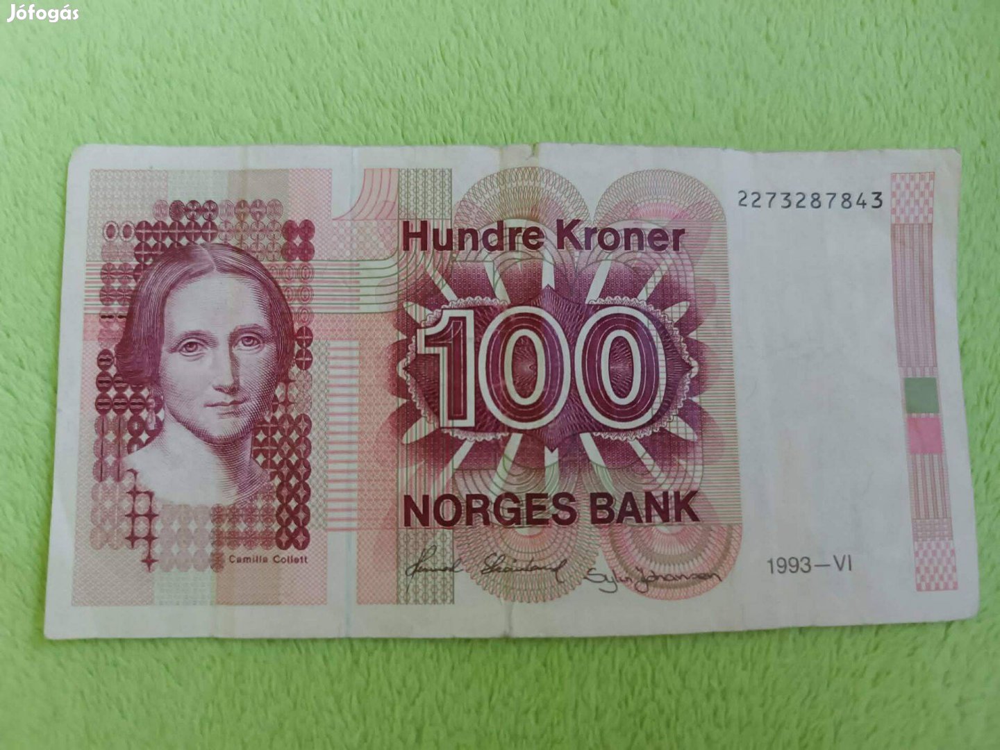 100 norvég korona 1993
