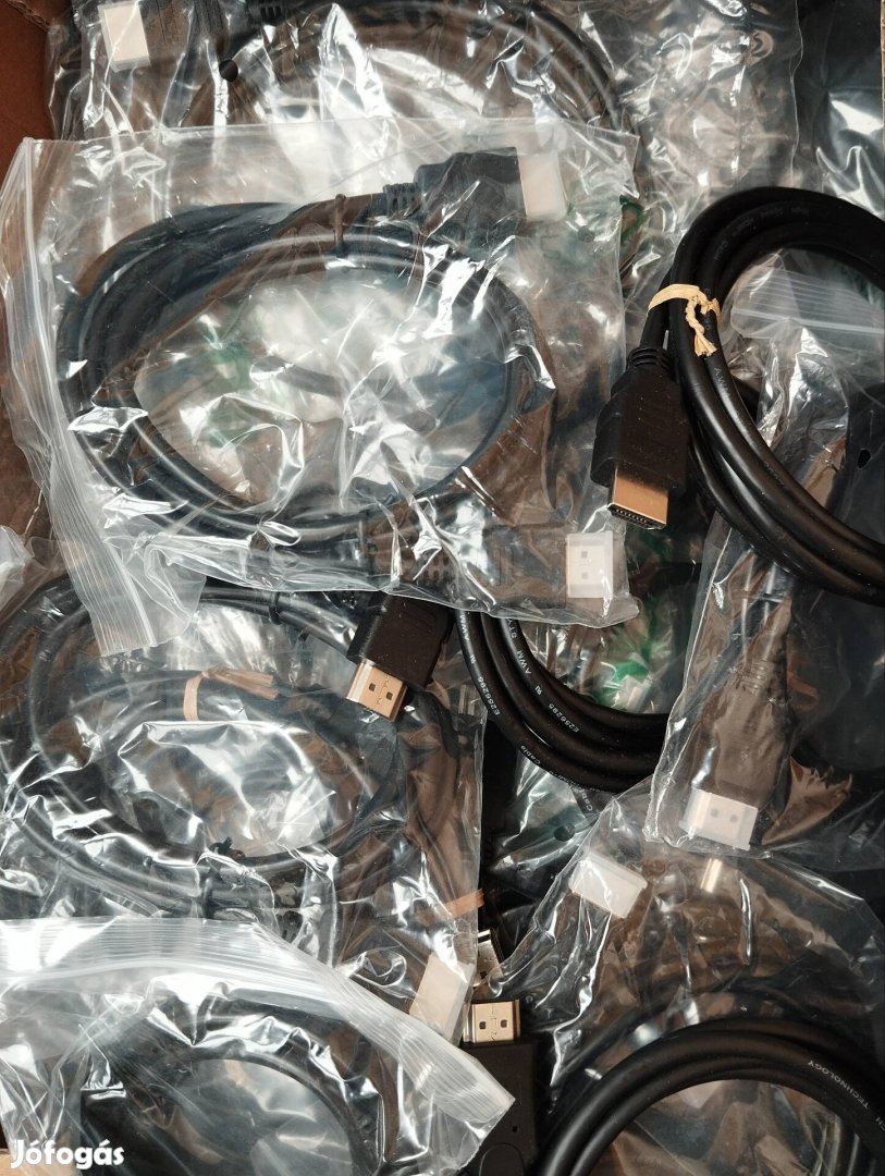 100db 1,5m HDMI kábel,új csak egyben 