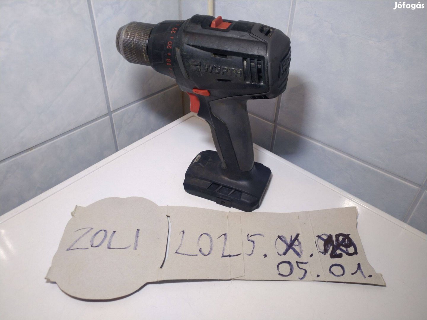 100ezres jó Würth M-Cube 18V brushless akkus fúró csavarozó hilti bit