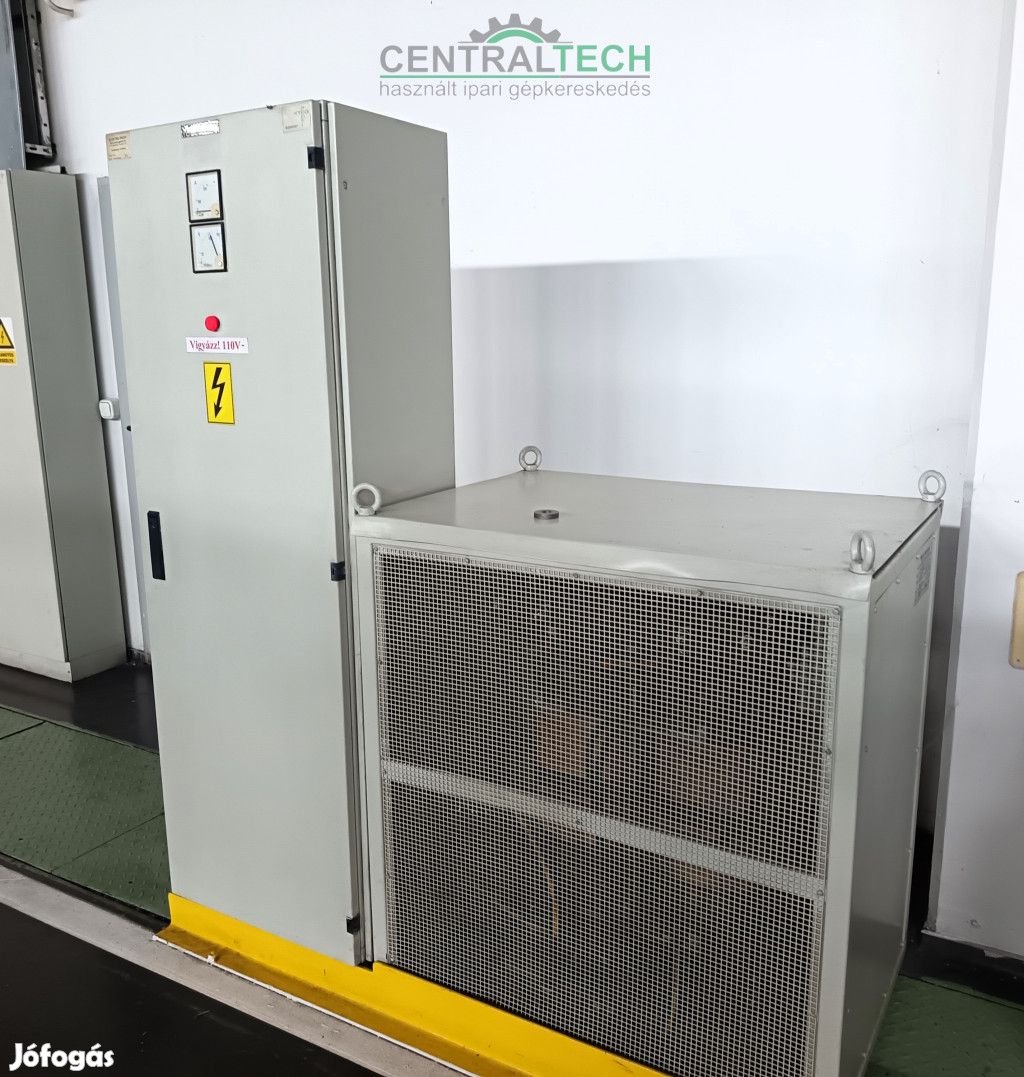100kVA 1 fázisú trafó, transzformátor eladó 1x400V -> 1x110V