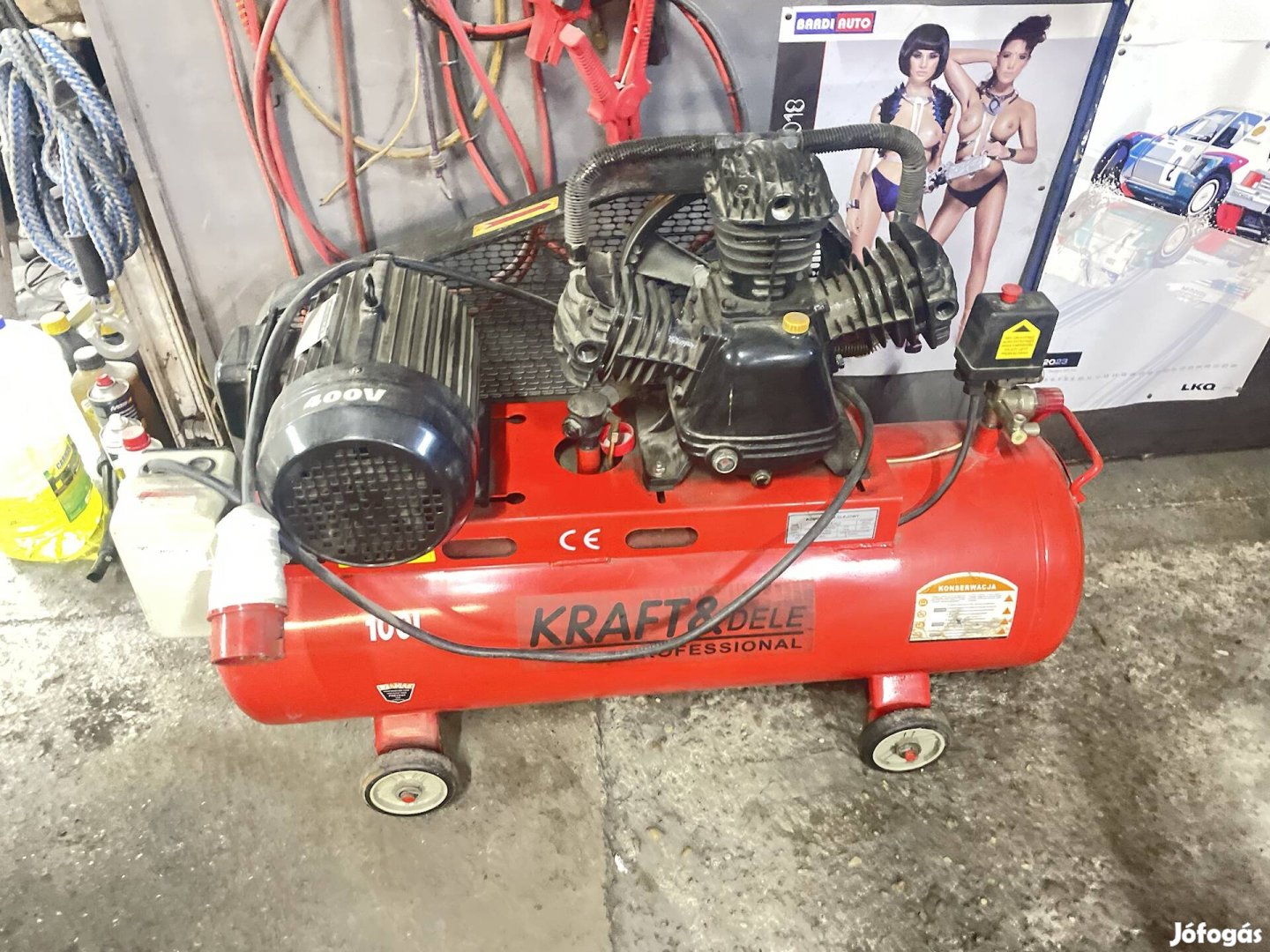 100l kompresszor 380s 